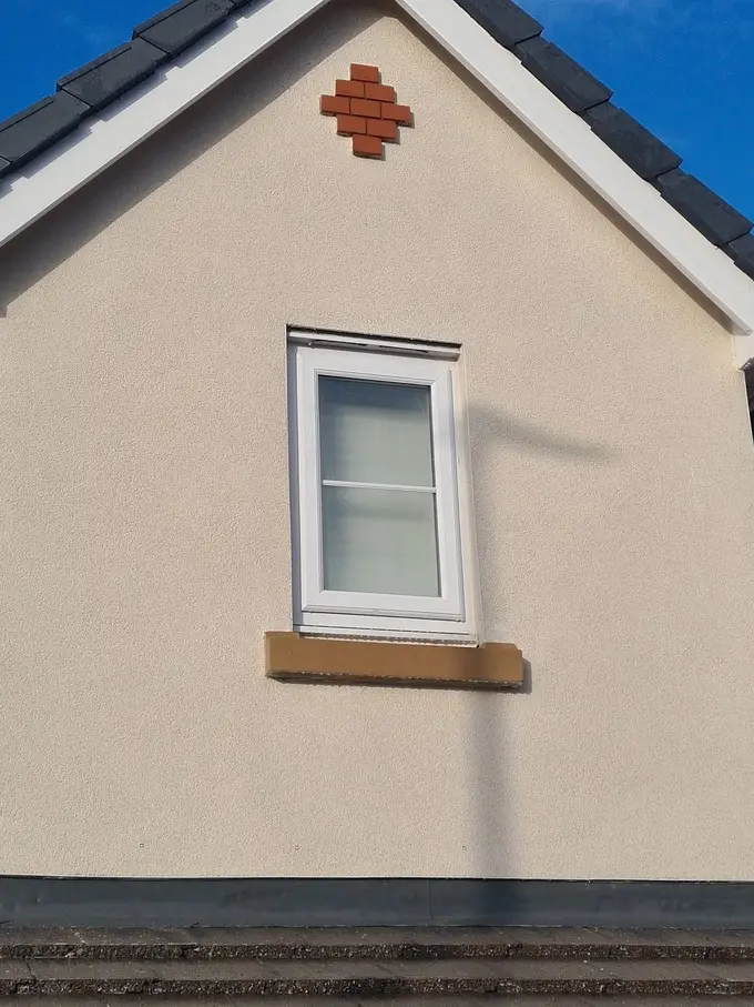 K rend render soft washed clean of algae without a jet wash