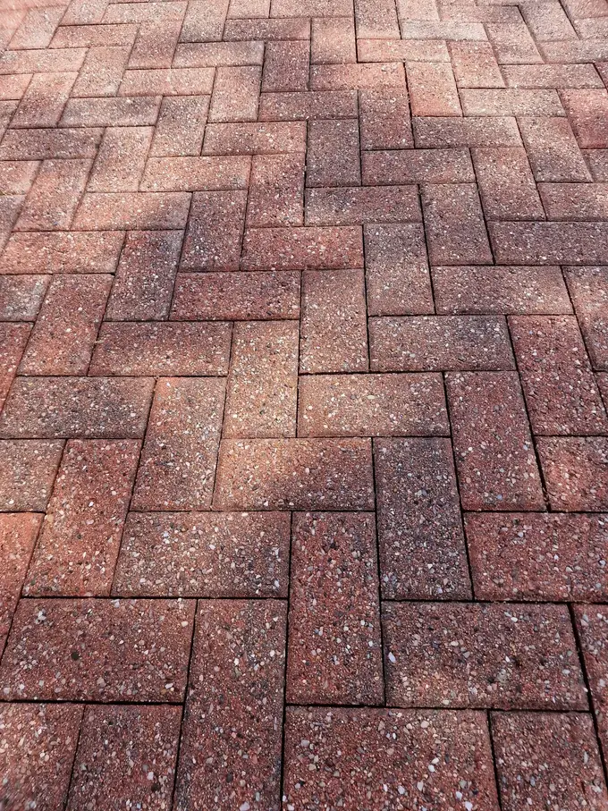 Brindle block paving cleaned