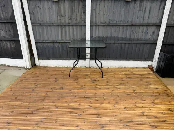 Decking cleaning